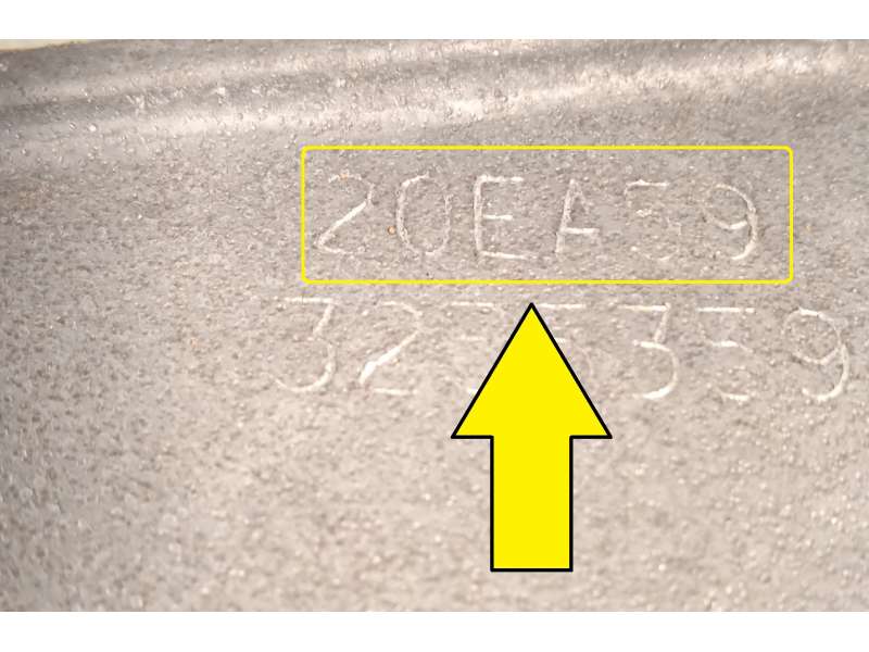 Recambio de caja cambios para peugeot 2008 i (cu_) 1.6 bluehdi 120 referencia OEM IAM 20EA59 1610436480 - Gris 5