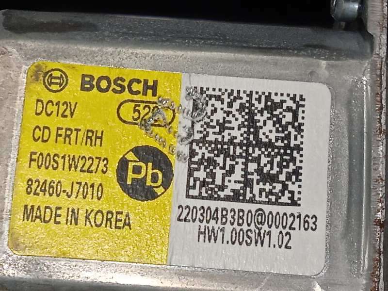 Recambio de elevalunas delantero derecho para kia xceed 1.0 tgdi cat referencia OEM IAM 82480J7010  82460J7010 3