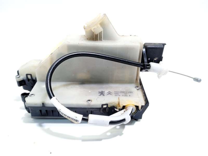 Recambio de cerradura puerta trasera derecha para peugeot 2008 i (cu_) 1.6 bluehdi 120 referencia OEM IAM 9812501180 - Gris 2