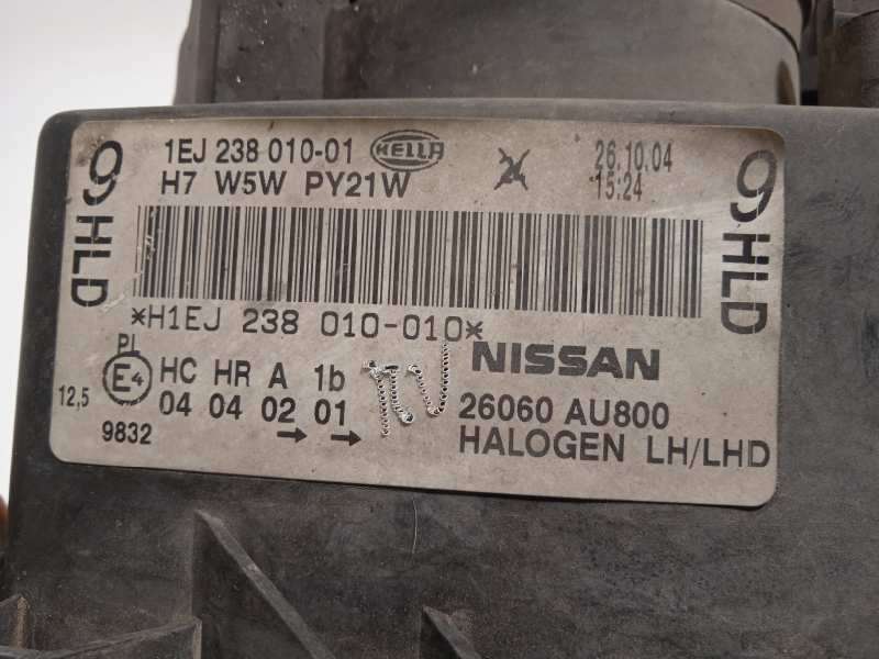 Recambio de faro izquierdo para nissan primera berlina (p12) acenta referencia OEM IAM 26060AU800 26060AU80B 1EJ238010 6
