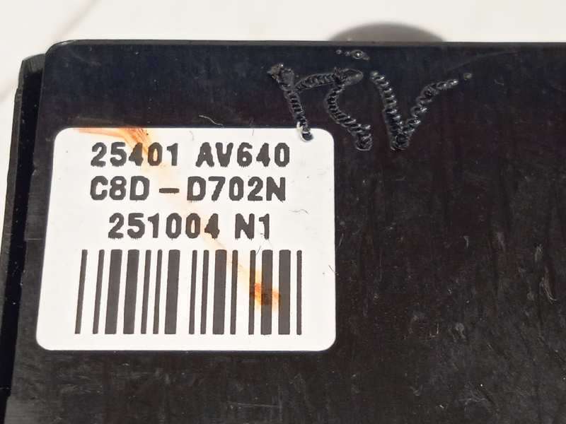 Recambio de mando elevalunas delantero izquierdo para nissan primera berlina (p12) acenta referencia OEM IAM 25401AV640 5