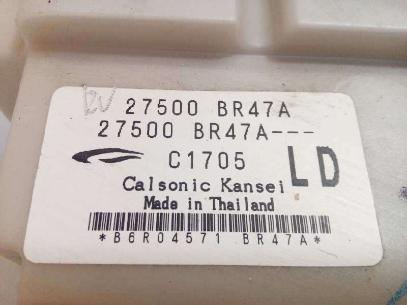 Recambio de mando climatizador para nissan qashqai (j10) 2.0 dci turbodiesel cat referencia OEM IAM 27500BR47A - Blanco 5