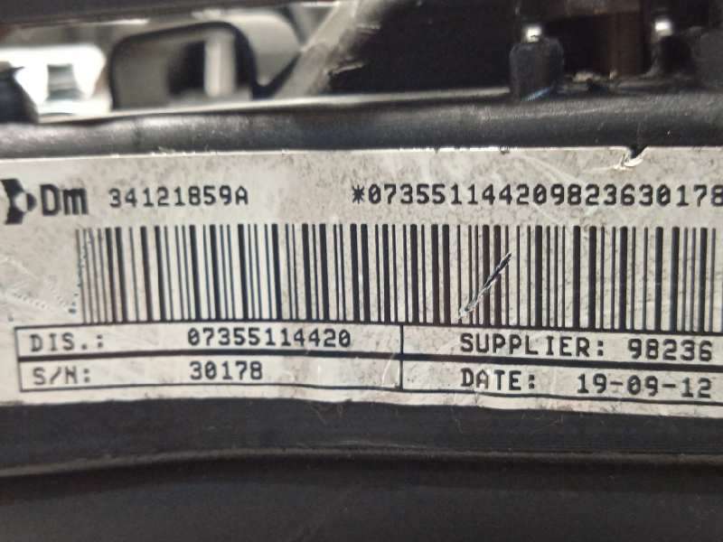 Recambio de airbag delantero izquierdo para fiat fiorino 1.3 16v jtd cat referencia OEM IAM 07355114420 7355114420 - Verde 4