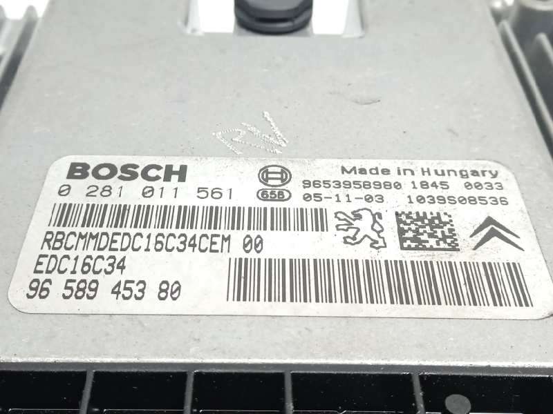 Recambio de centralita motor uce para citroën c5 break sx referencia OEM IAM 9658945380 9653958980 0281011561 - Gris 3