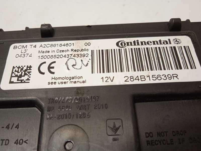 Recambio de modulo electronico para renault clio iv technofeel referencia OEM IAM 284B15639R  A2C86184601 4