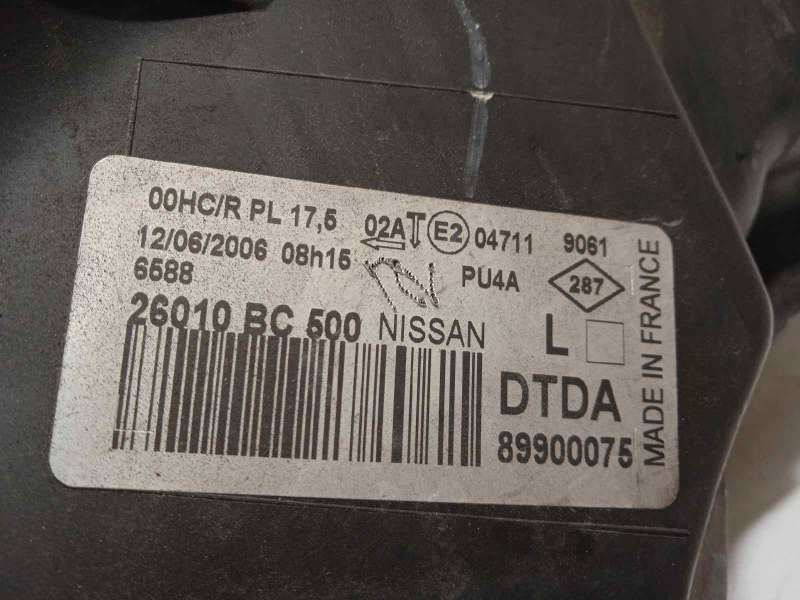 Recambio de faro derecho para nissan micra (k12e) 1.2 cat referencia OEM IAM 26010BC500  89900075 5