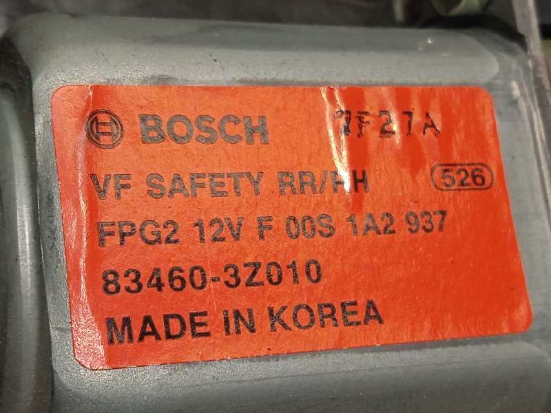 Recambio de elevalunas trasero derecho para hyundai i40 style referencia OEM IAM 814203Z000  834603Z010 - Gris 5