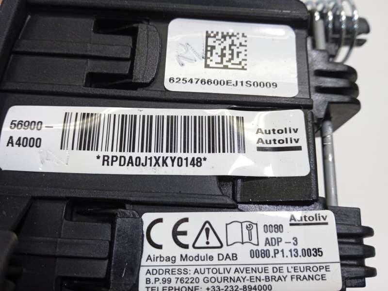 Recambio de kit airbag para kia carens iv van (a4) crdi referencia OEM IAM 84710A4100WK 84530A4000 56900A4000 7