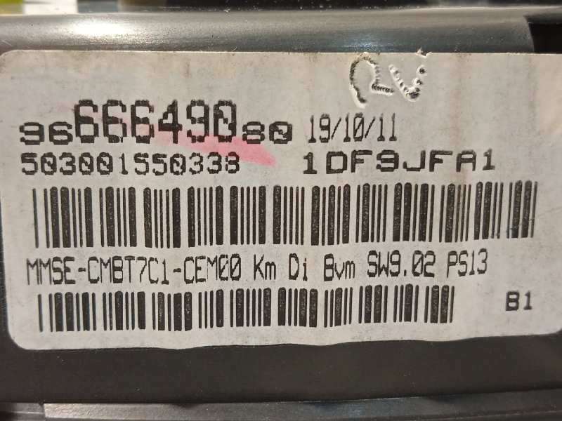 Recambio de cuadro instrumentos para peugeot 308 access referencia OEM IAM 9666649080  503001550338 8