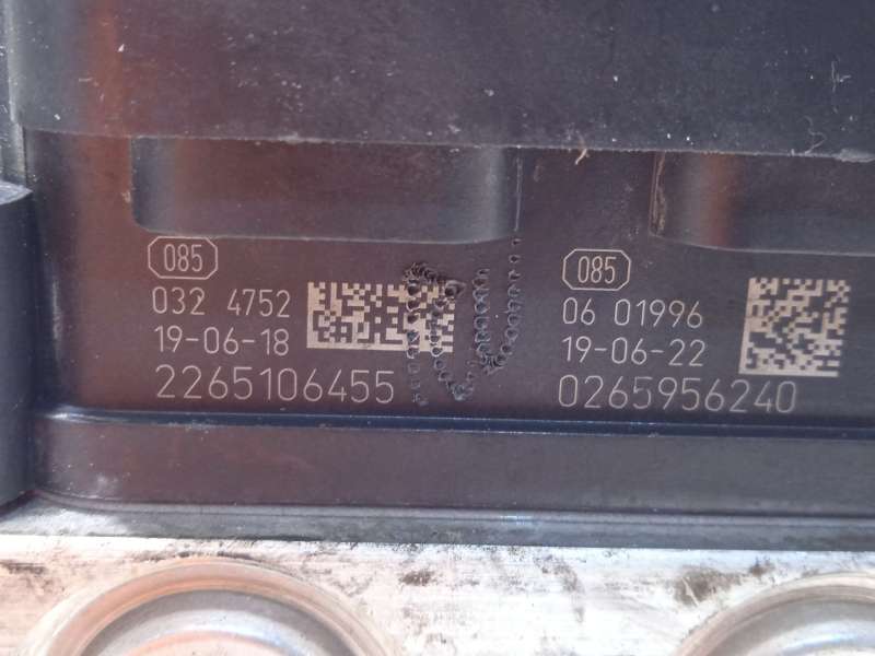 Recambio de abs para citroën c4 cactus shine referencia OEM IAM 39181765 2265106455 970025 6