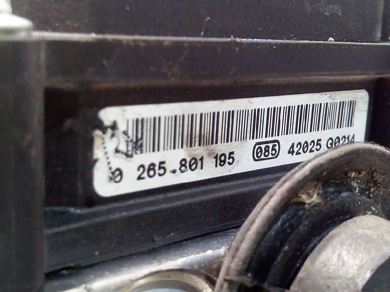 Recambio de abs para ford ka (ccu) urban referencia OEM IAM 51928359 0265801195 0265209064 5