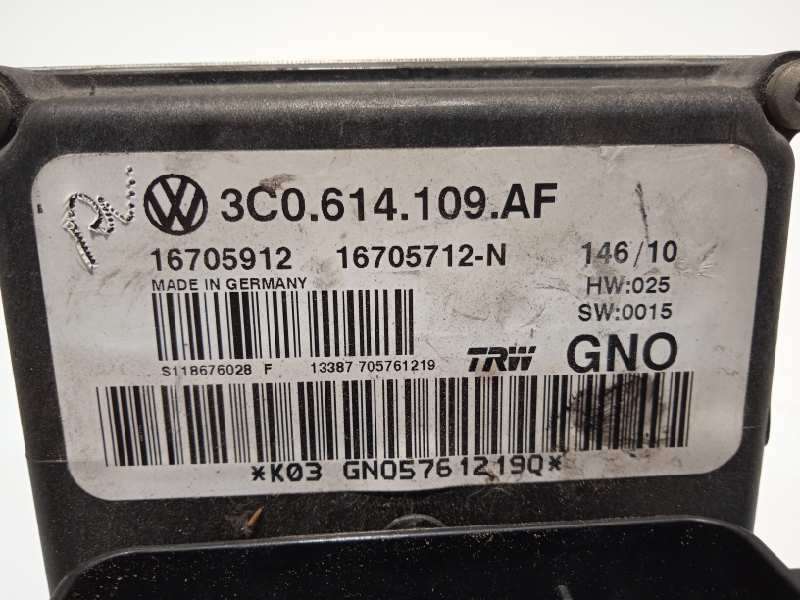 Recambio de abs para volkswagen passat berlina (3c2) 2.0 tdi referencia OEM IAM 3C0614109AF 16705712N 16705912 - Blanco 5