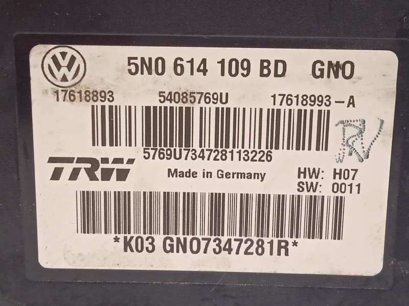 Recambio de abs para volkswagen tiguan (5n2) advance bluemotion referencia OEM IAM 5N0614109BD 17618893 54085769U 5