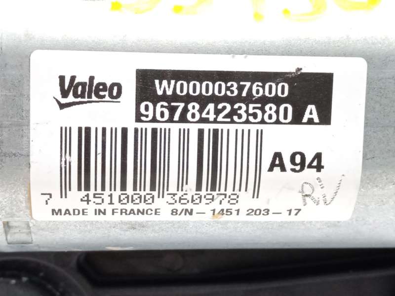 Recambio de motor limpia trasero para peugeot 2008 i (cu_) 1.6 bluehdi 120 referencia OEM IAM 9678423580  W000037600 - Gris 4