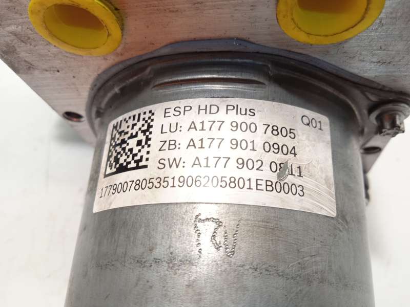 Recambio de abs para mercedes-benz clase a berlina (bm 177) a 220 4matic (177.145) referencia OEM IAM A1779007805 0265956939 970 6