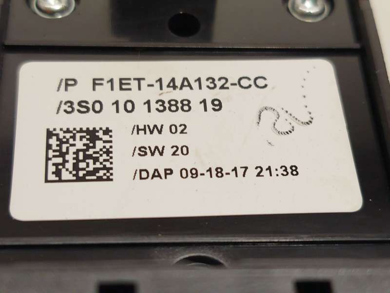 Recambio de mando elevalunas delantero izquierdo para ford c-max ii (dxa/cb7, dxa/ceu) 1.5 tdci referencia OEM IAM F1ET14A132CC - Blanco 5