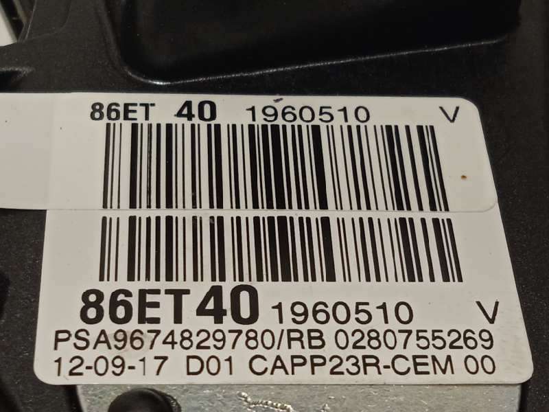 Recambio de potenciometro pedal para citroën c4 grand picasso 1.6 blue-hdi fap referencia OEM IAM 9674829780  86ET40 4
