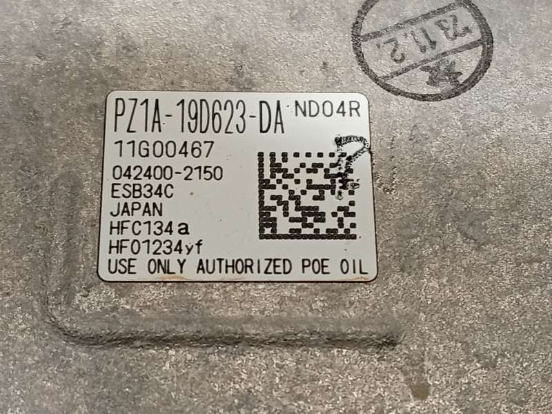 Recambio de compresor aire acondicionado para ford kuga iii (dfk) 2.5 fhev referencia OEM IAM PZ1A19D623DA 2838161 0424002150 - Blanco 7
