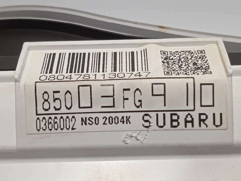 Recambio de cuadro instrumentos para subaru impreza g12 2.0 diesel cat referencia OEM IAM 85003FG91  85023FG030 - Gris 7