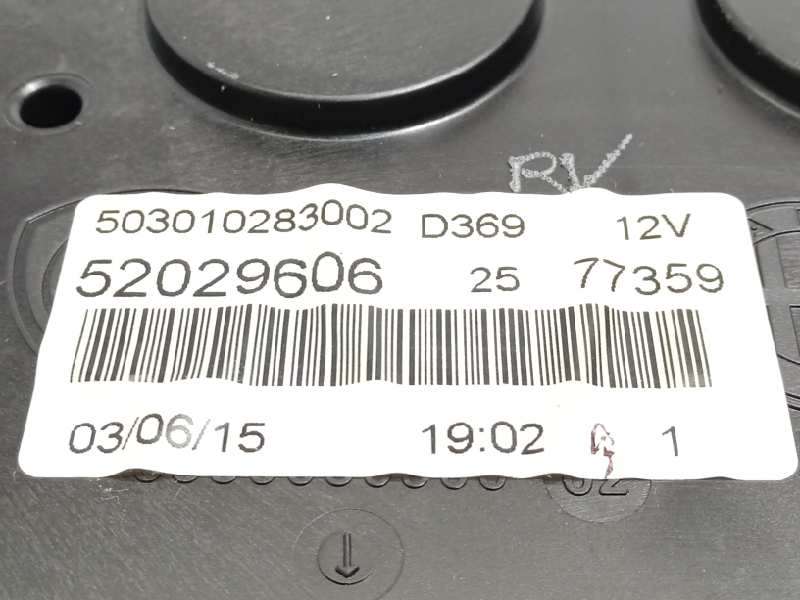 Recambio de cuadro instrumentos para fiat punto (199) easy referencia OEM IAM 52029606  503010283002 - Blanco 5