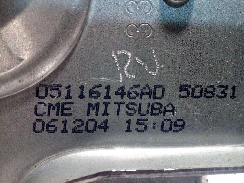 Recambio de motor limpia trasero para dodge caliber 2.0 16v crd cat referencia OEM IAM 05116146AD K05116146AD - Negro 3