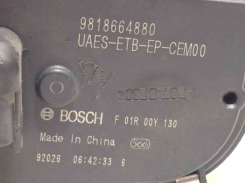 Recambio de caja mariposa para citroën c5 aircross shine referencia OEM IAM 9818664880  F01R00Y130 5