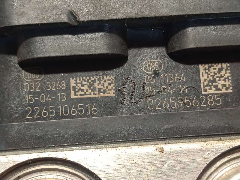 Recambio de abs para dacia logan ii laureate referencia OEM IAM 476605492R 0265956285 269633 6