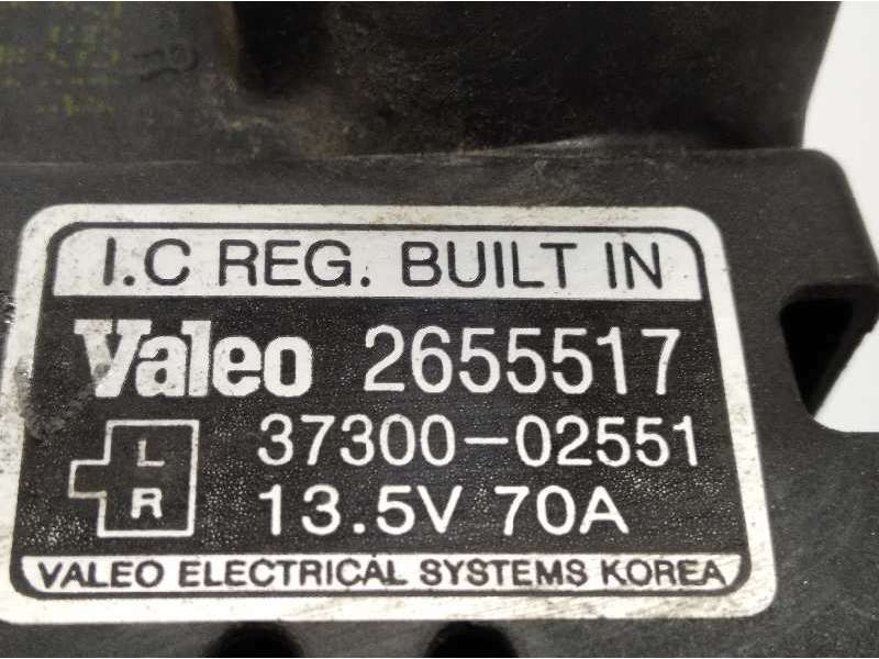 Recambio de alternador para kia picanto 1.1 cat referencia OEM IAM 3730002551  2655517 - Negro 4