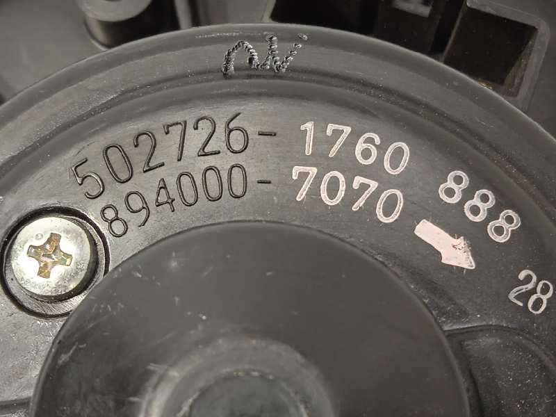 Recambio de motor calefaccion para subaru impreza g12 2.0 diesel cat referencia OEM IAM 5027261760 - Gris 5