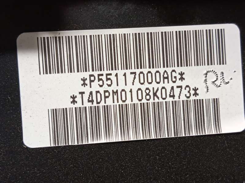 Recambio de airbag delantero derecho para jeep gr. cherokee (wh) 3.0 crd limited referencia OEM IAM P55117000AG - Negro 4