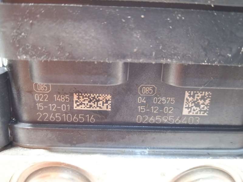 Recambio de abs para renault clio iv limited referencia OEM IAM 476601203R 2265106516 269722 5