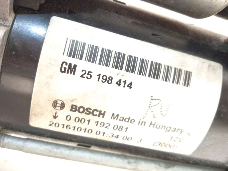 Recambio de motor arranque para opel corsa e (x15) 1.4 (08, 68) referencia OEM IAM 25198414  0001192081 - Azul 5