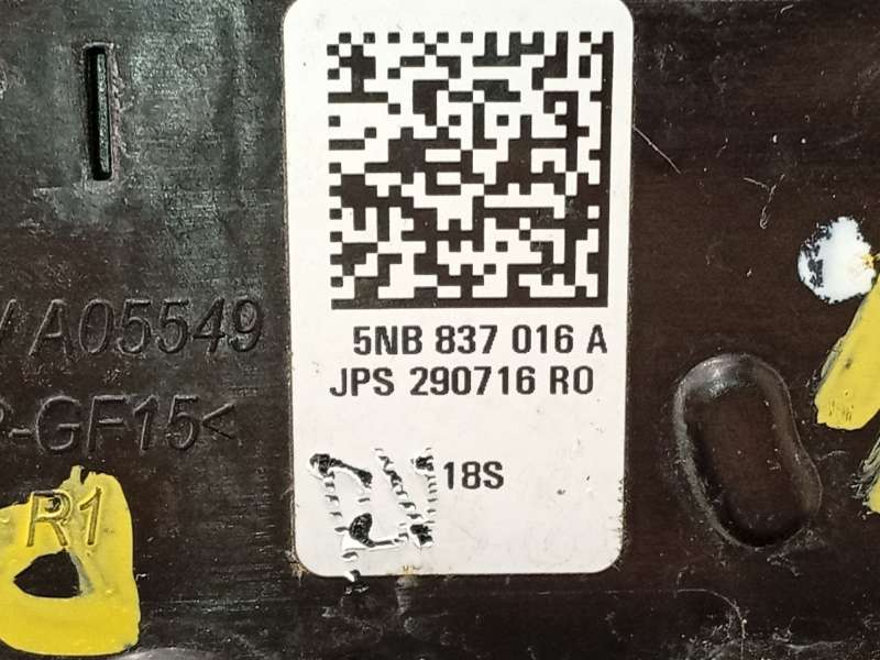 Recambio de cerradura puerta delantera derecha para volkswagen tiguan (ad1, ax1) 2.0 tdi referencia OEM IAM 5NB837016A 4