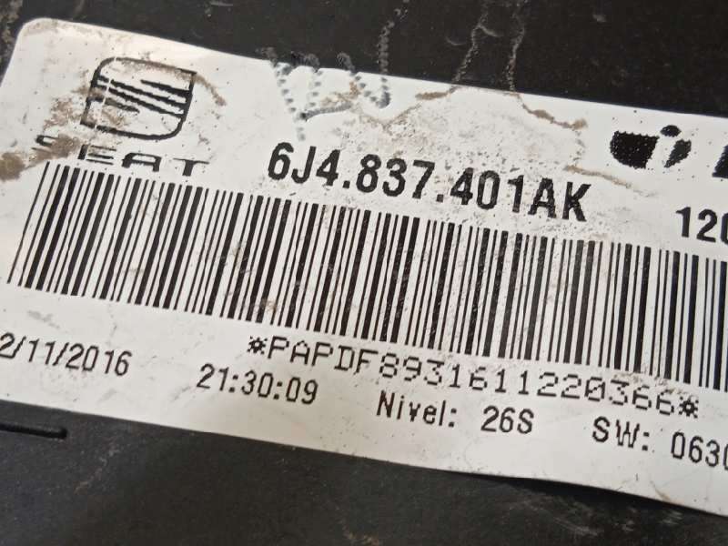 Recambio de elevalunas delantero izquierdo para seat ibiza (6p1) 1.0 tsi referencia OEM IAM 6J4837401AK  6R0959801DS - Rojo 5