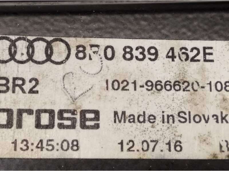 Recambio de elevalunas trasero derecho para audi q5 (8r) 2.0 tdi quattro (140kw) referencia OEM IAM 8R0839462E  8K0959812A - Negro 3