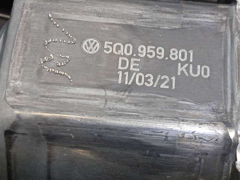 Recambio de elevalunas trasero izquierdo para skoda octavia lim. (nx3) 2.0 tdi referencia OEM IAM 5E3839655  5Q0959801 - Negro 4