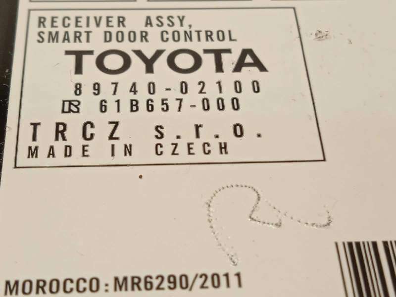 Recambio de modulo electronico para toyota auris 1.8 16v (híbrido) referencia OEM IAM 8974002100 - Azul 3