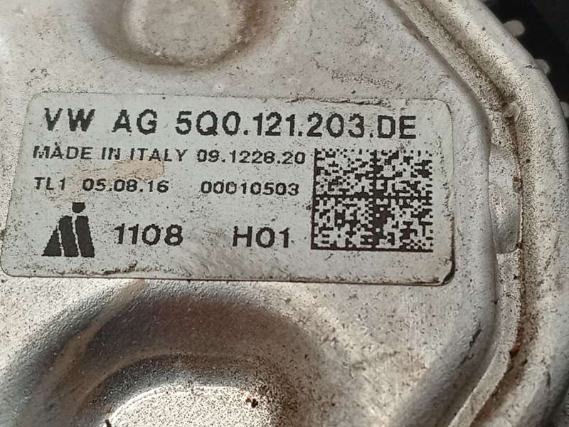 Recambio de electroventilador para volkswagen tiguan (ad1, ax1) 2.0 tdi referencia OEM IAM 5Q0121203DE 5Q0121205AN 5Q0121207BC 5