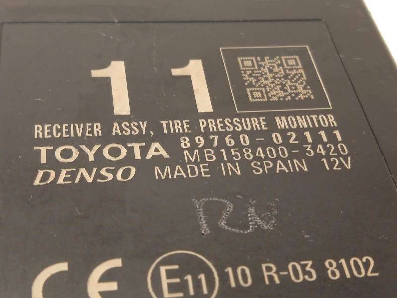 Recambio de modulo electronico para toyota auris 1.8 16v (híbrido) referencia OEM IAM 8976002111  1584003420 - Azul 4