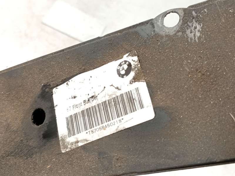 Recambio de refuerzo paragolpes delantero para bmw 1 (e81) 118 d referencia OEM IAM 51117058450 - Negro 5