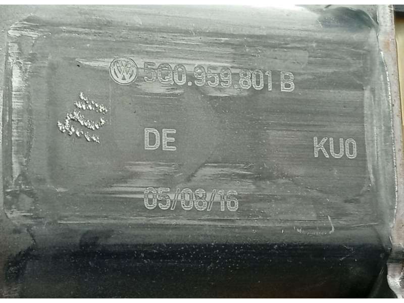 Recambio de elevalunas delantero derecho para volkswagen tiguan (ad1, ax1) 2.0 tdi referencia OEM IAM 5NA837462A 5Q0959801B 4
