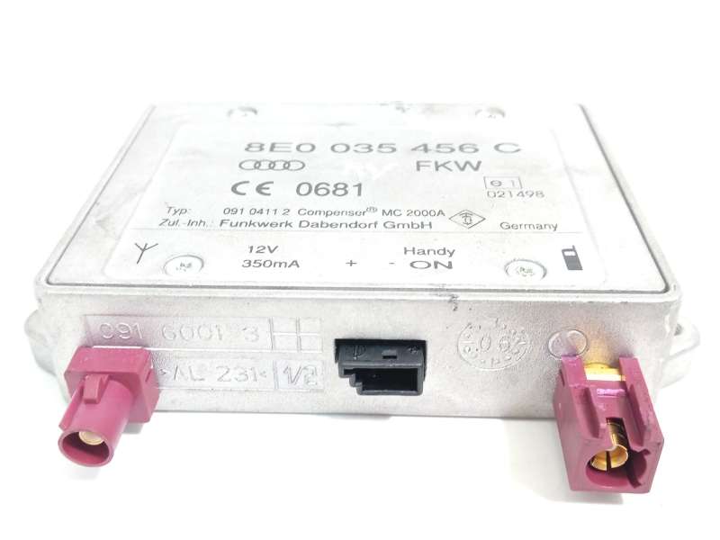 Recambio de modulo confort para audi a6 c6 (4f2) 2.7 tdi referencia OEM IAM 8E0035456C - Gris 2