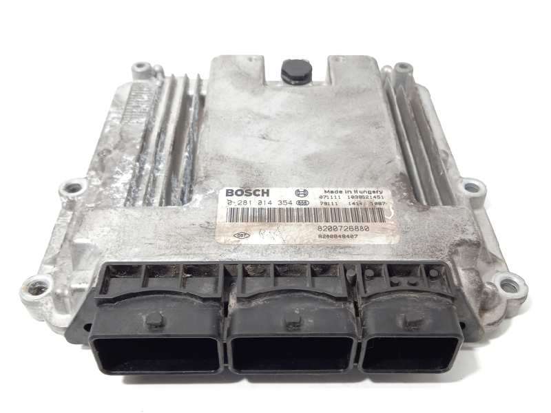 Recambio de centralita motor uce para renault laguna iii 2.0 dci diesel cat referencia OEM IAM 8200726880 8200789129 0281014354 3