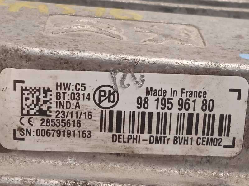 Recambio de modulo electronico para citroën c3 feel referencia OEM IAM 9819596180 - Blanco 4