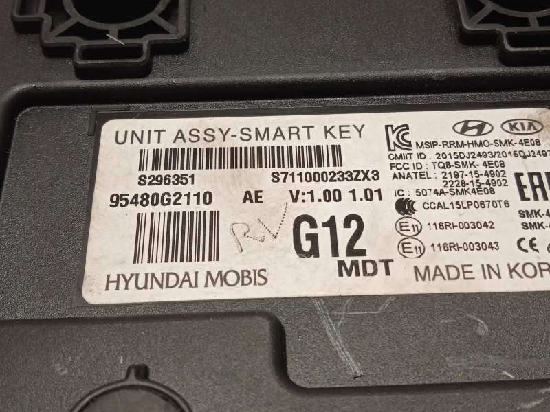 Recambio de modulo electronico para hyundai ioniq hybrid referencia OEM IAM 95480G2110 - Naranja 4