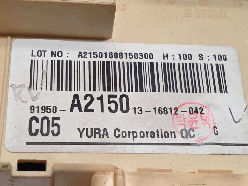 Recambio de caja reles / fusibles para kia cee'd 1.4 crdi cat referencia OEM IAM 91950A2150 - Blanco 5