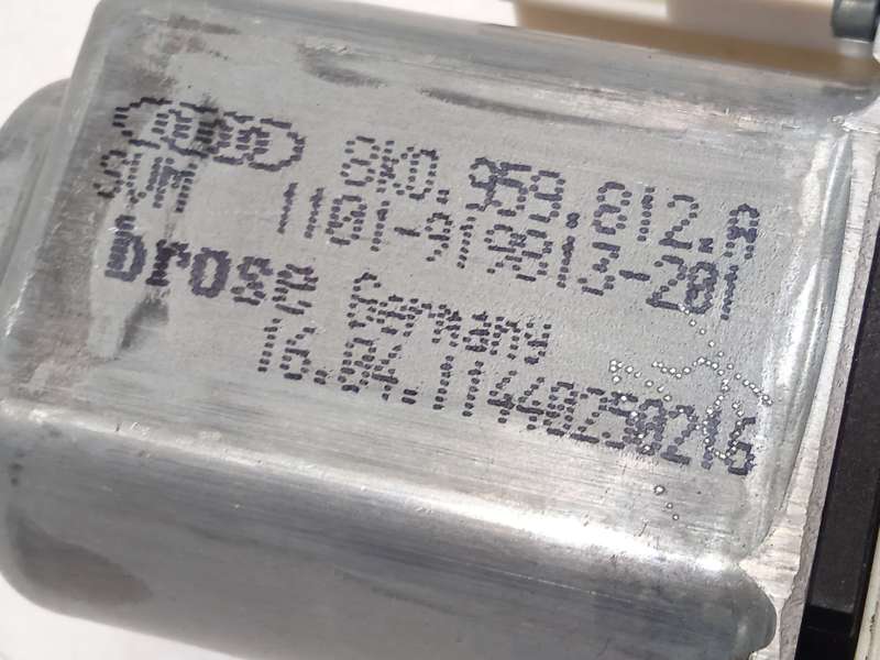 Recambio de elevalunas trasero derecho para audi a4 b8 (8k2) 2.0 tdi referencia OEM IAM 8K0839462A 8K0959812A - Negro 4