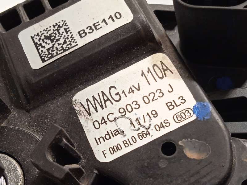 Recambio de alternador para volkswagen polo 1.0 referencia OEM IAM 04C903023J  F000BL0664 3