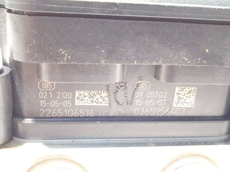 Recambio de abs para renault captur intens referencia OEM IAM 476601203R 2265106516 269722 5