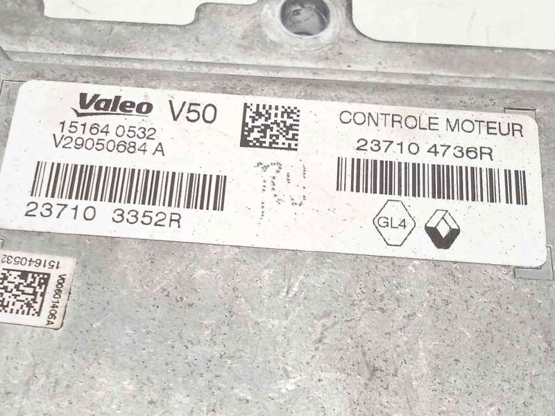 Recambio de centralita motor uce para renault captur dynamique referencia OEM IAM 237104736R  237103352R 4